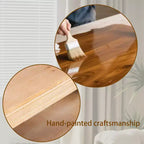Console en bois style ferme Oakmere de GDFStudio avec étagère de rangement