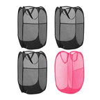 Narwey Pop Up Hamper 4Pcs, Mesh Pop Up Laundry Hampers