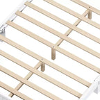 Cadre de lit Luxystar avec tête de lit festonnée pour chambre à coucher