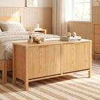 Banc de rangement à chaussures étroit Costway en bois avec 2 tiroirs basculants pour entrée