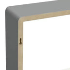 vidaXL Set de 3 étagères murales cubiques MDF blanc Petite étagère murale cubique
