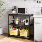 Étagère de garage en acier à 3 niveaux, rayonnage métallique réglable, capacité de 1043 kg, organiseur utilitaire pour garde-manger, cuisine, sous-sol, maison, entrepôt