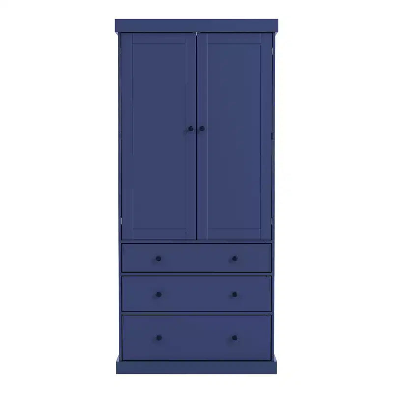 Étagères de porte de garde-manger de cuisine de ferme, armoire de rangement haute autonome avec 3 étagères réglables et 3 tiroirs pour salle à manger