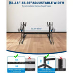 Support de rangement autoportant robuste pour kayak, support en acier réglable, roues mobiles, sangles de suspension, support multi-kayaks type S