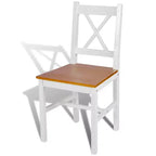 vidaXL Lot de 2 tabourets de bar en rotin PE marron, acier enduit de poudre Standard
