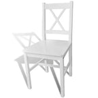 vidaXL Lot de 2 tabourets de bar en rotin PE marron, acier enduit de poudre Standard