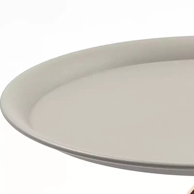 Table piédestal ronde en métal queue de sirène, table d'appoint d'appoint minimaliste moderne pour boisson Martini pour petits espaces