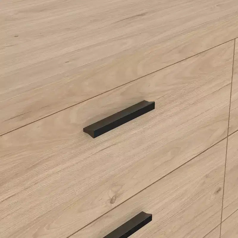 Tvilum, Commode double à 6 tiroirs Mira, Jackson Hickory