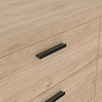 Tvilum, Commode double à 6 tiroirs Mira, Jackson Hickory