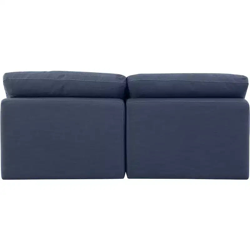 Canapé modulaire en tissu texturé lin Indulge Meridian Furniture