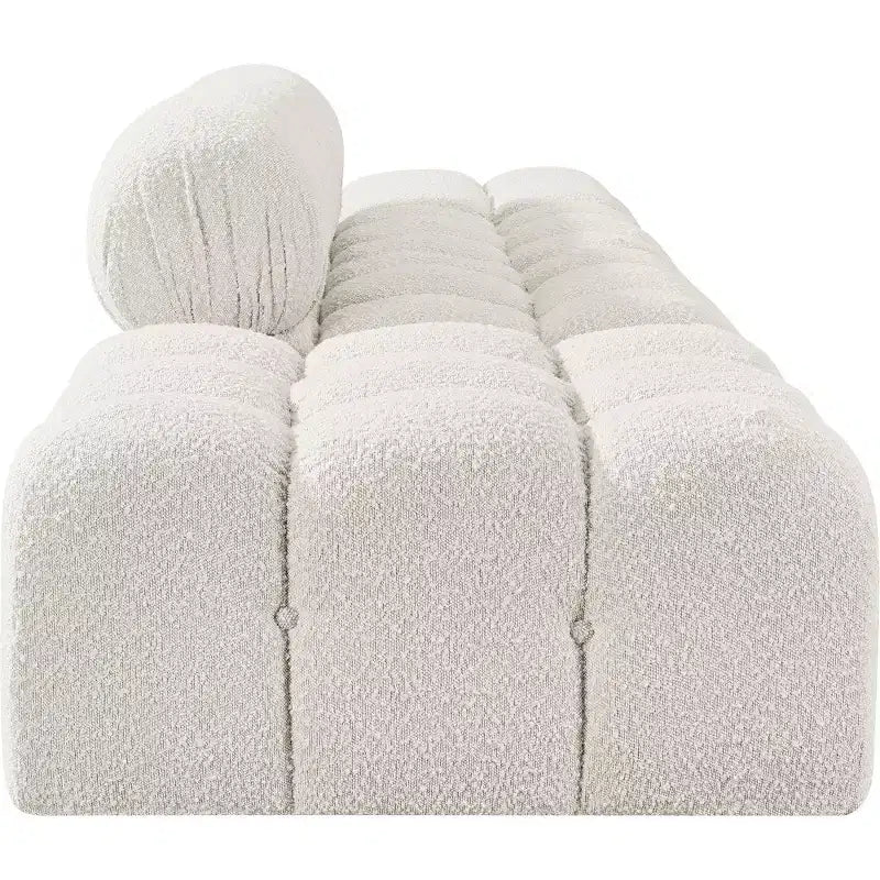 Meridian Furniture Ames Canapé Modulable 4 Pièces Rembourré en Tissu Bouclé 136
