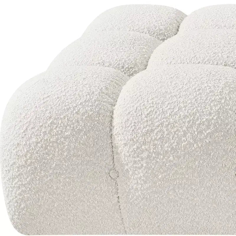 Meridian Furniture Ames Canapé Modulable 4 Pièces Rembourré en Tissu Bouclé 136