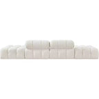 Meridian Furniture Ames Canapé Modulable 4 Pièces Rembourré en Tissu Bouclé 136