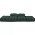 Meridian Furniture Ames Canapé Modulable 4 Pièces Rembourré en Tissu Bouclé 136