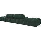 Meridian Furniture Ames Canapé Modulable 4 Pièces Rembourré en Tissu Bouclé 136