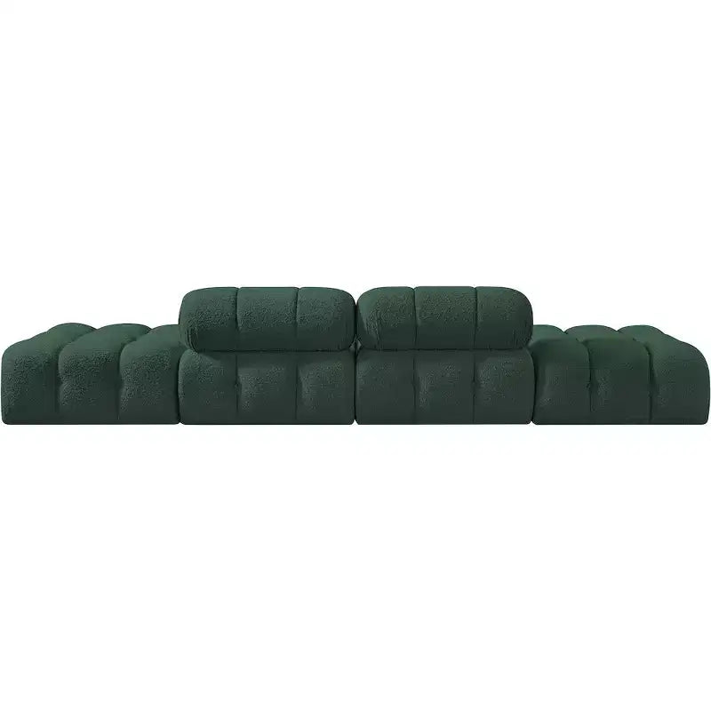 Meridian Furniture Ames Canapé Modulable 4 Pièces Rembourré en Tissu Bouclé 136
