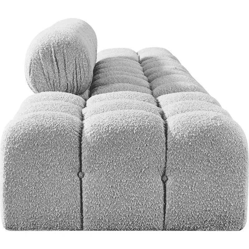 Meridian Furniture Ames Canapé Modulable 4 Pièces Rembourré en Tissu Bouclé 136