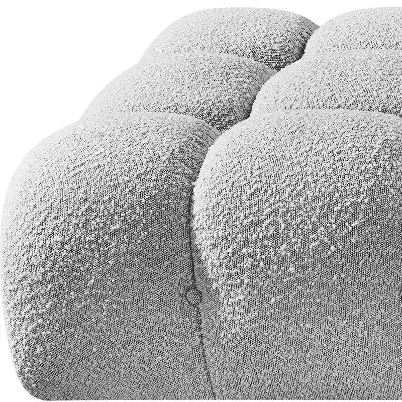 Meridian Furniture Ames Canapé Modulable 4 Pièces Rembourré en Tissu Bouclé 136