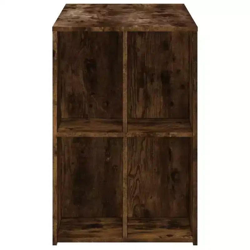 vidaXL Bureau blanc en bois d'ingénierie Bureau de taille moyenne rectangulaire moderne