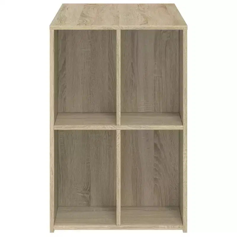vidaXL Bureau blanc en bois d'ingénierie Bureau de taille moyenne rectangulaire moderne