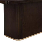Christopher Knight Home Lindiwe – Ensemble de salle à manger moderne 7 pièces en bois d'hévéa avec table rectangulaire et revêtement en lin