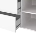 Tvilum, buffet avec 3 tiroirs et 1 porte, 117 cm de large, modèle Next