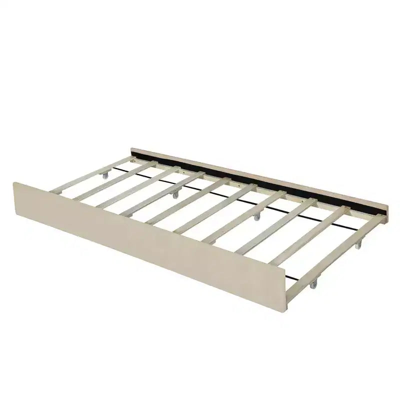 Lit plateforme moderne Luxystar Queen en velours rembourré avec 2 tiroirs et lit gigogne,