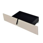 Lit plateforme moderne Luxystar Queen en velours rembourré avec 2 tiroirs et lit gigogne,