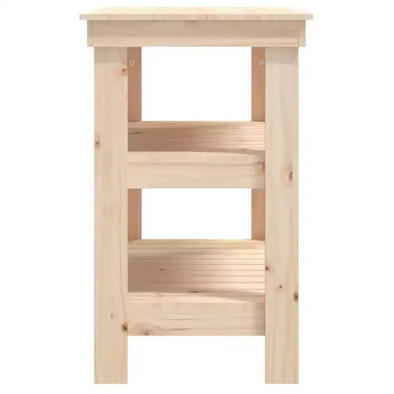 vidaXL Établi 30,9x19,7x31,5 Bois de pin massif
