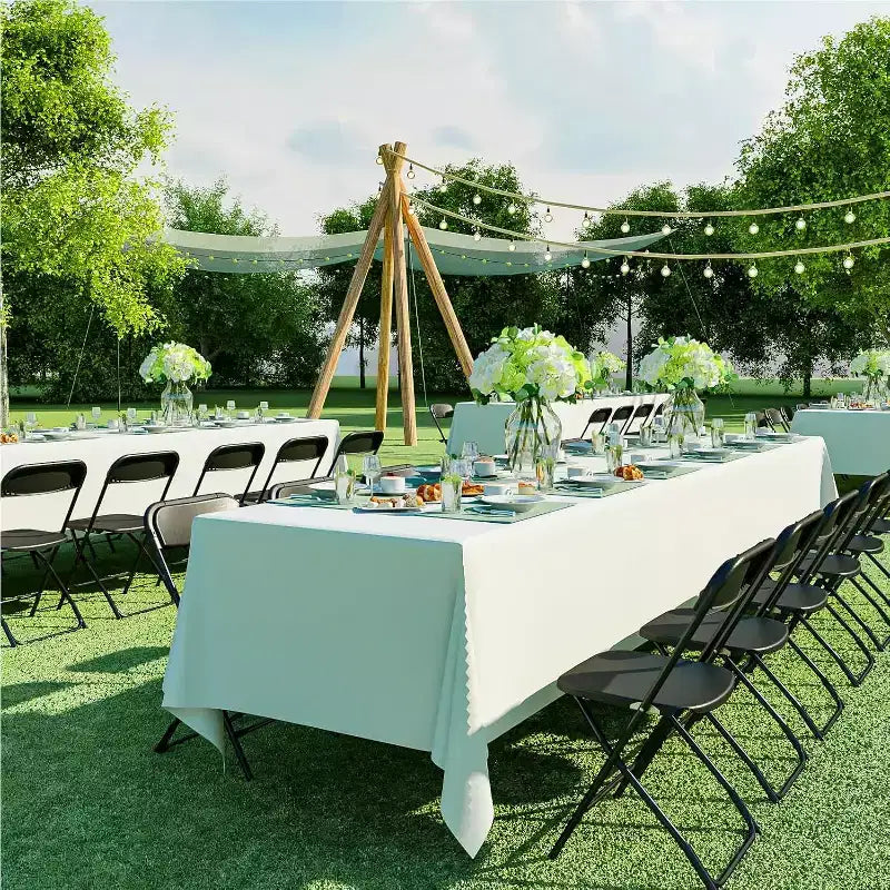 Chaise pliante en plastique, siège empilable portable avec cadre en acier, capacité de 159 kg pour bureau intérieur/extérieur, mariage, fête, cuisine, salle à manger