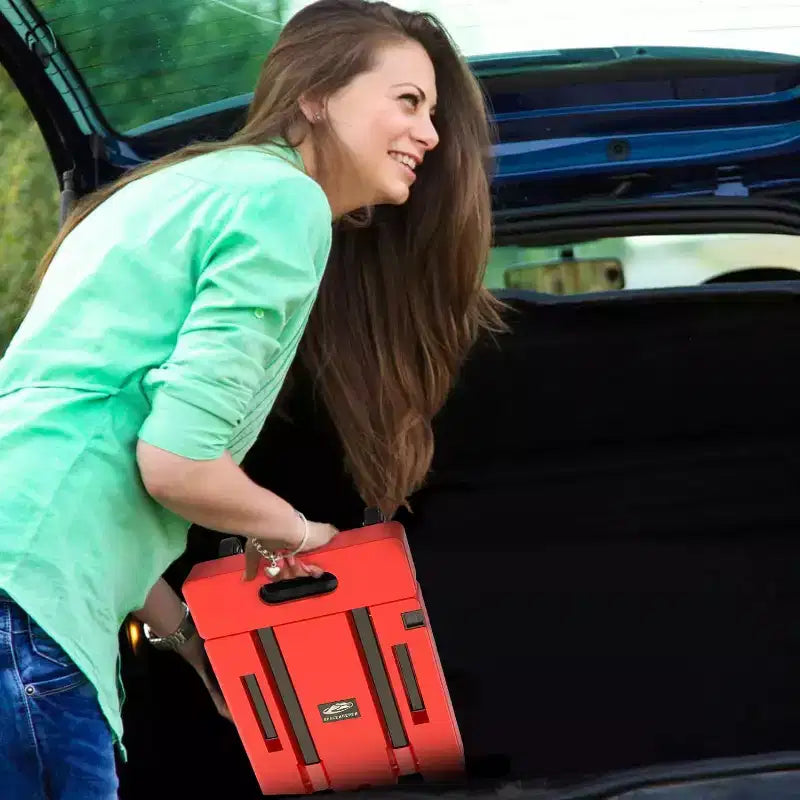 Chariot à main pliable ALUCSET, diable de bagages robuste de 227 kg, chariot utilitaire pliable et portable avec 2 cordons élastiques pour les voyages, les déménagements, le bureau et la maison
