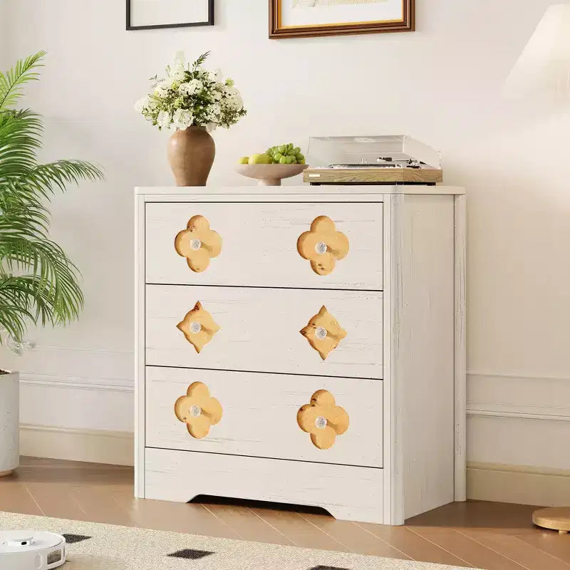 Commode haute Boho en rotin, 5 tiroirs, en bois, pour chambre à coucher, placard, chambre d'enfant, salon, finition naturelle