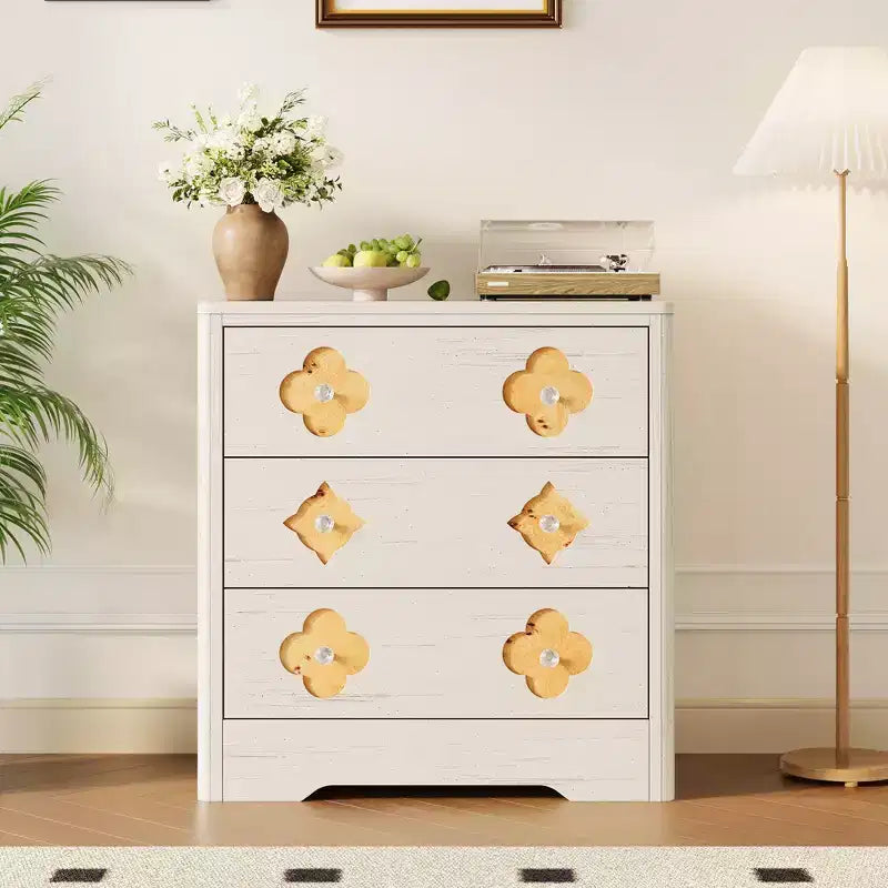 Commode haute Boho en rotin, 5 tiroirs, en bois, pour chambre à coucher, placard, chambre d'enfant, salon, finition naturelle