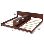ModernLuxe Lit Double Superposé avec Rangement, Lumières LED et Station de Recharge, Convertible en 2 Lits Jumeaux pour Enfants