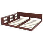 ModernLuxe Lit Double Superposé avec Rangement, Lumières LED et Station de Recharge, Convertible en 2 Lits Jumeaux pour Enfants