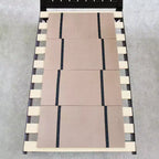 DMI Planche de lit pliable, support de matelas, lit double 60x30 (2 unités)