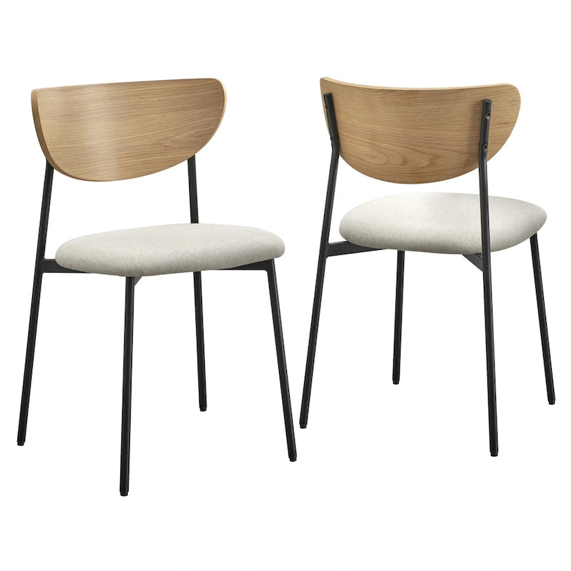 Table et chaises de salle à manger rondes