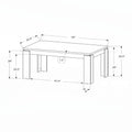 Dining Table, 60 Rectangular,White