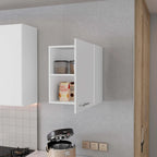 Meuble haut mural blanc à 1 porte