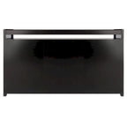 Banc de rangement avec 3 paniers tressés pliables, Chocolat espresso