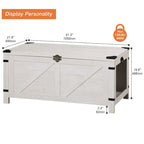 Table basse relevable avec rangement