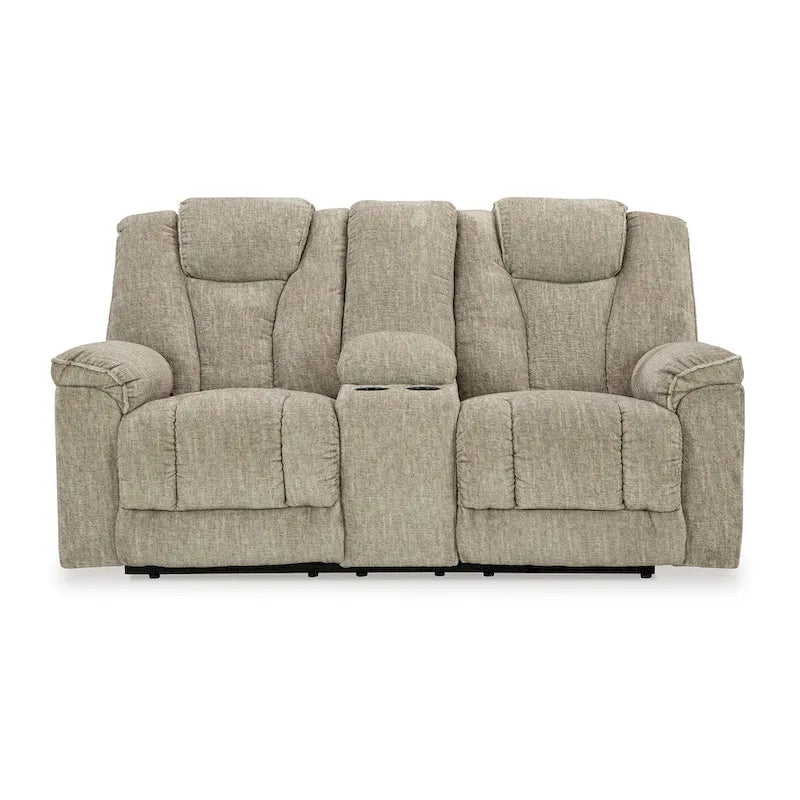 Causeuse inclinable électrique, têtière réglable à LED, beige 76 pouces