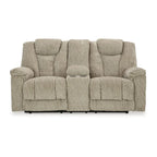 Causeuse inclinable électrique, têtière réglable à LED, beige 76 pouces