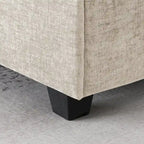 Canapé d'angle en U, canapé d'angle en chenille avec porte-gobelets