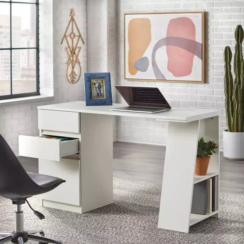 Bureau d'écriture moderne Como à 3 tiroirs Buylateral