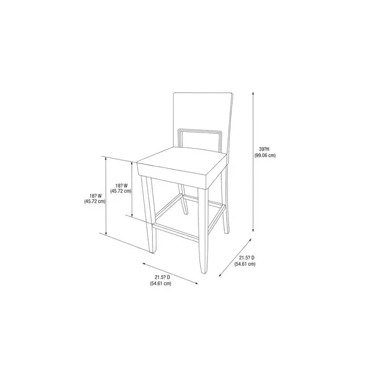 Tabouret de bar Vega 30 - Linon