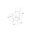 Tabouret de bar Vega 30 - Linon