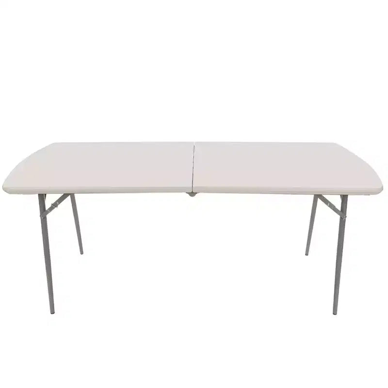 Table pliable robuste 30"x72" gris moucheté - Hampden Furnishings
