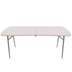 Table pliable robuste 30"x72" gris moucheté - Hampden Furnishings