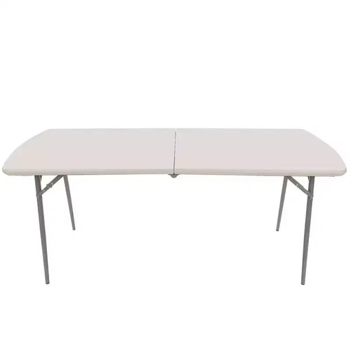 Table pliable robuste 30"x72" gris moucheté - Hampden Furnishings
